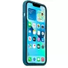 Apple iPhone 13 Funda de silicona con MagSafe Azul arrendajo