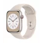 Apple Watch Series 8 GPS 45mm caja de aluminio con correa deportiva Starlight