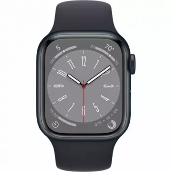 Apple Watch Series 8 GPS 41mm caja de aluminio Midnight con correa deportiva Midnight - Regular