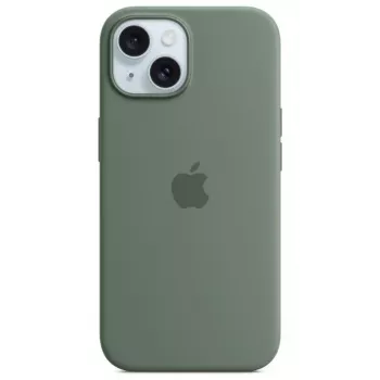Apple iPhone 15 funda de silicona con MagSafe - Cypress