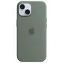 Apple iPhone 15 funda de silicona con MagSafe - Cypress