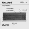 HP 150 set de ratón y teclado con cable - negro - QWERTY inglés US-Layout