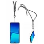 Xiaomi 13 Lite funda TPU con cordón lanyard - transparente