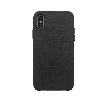 SoSeven Apple iPhone X/XS funda Premium Gentleman tela negra