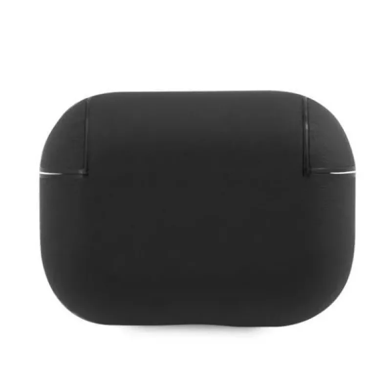BMW funda AirPods Pro piel auténtica logo plateado negra
