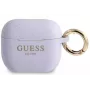 Guess funda Apple AirPods 3 silicona brillante lila