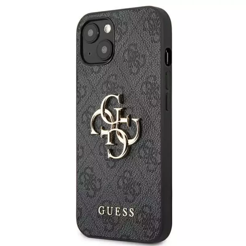 Guess GUHCP13M4GMGGR funda rígida trasera iPhone 13 / 14 / 15 6.1 gris