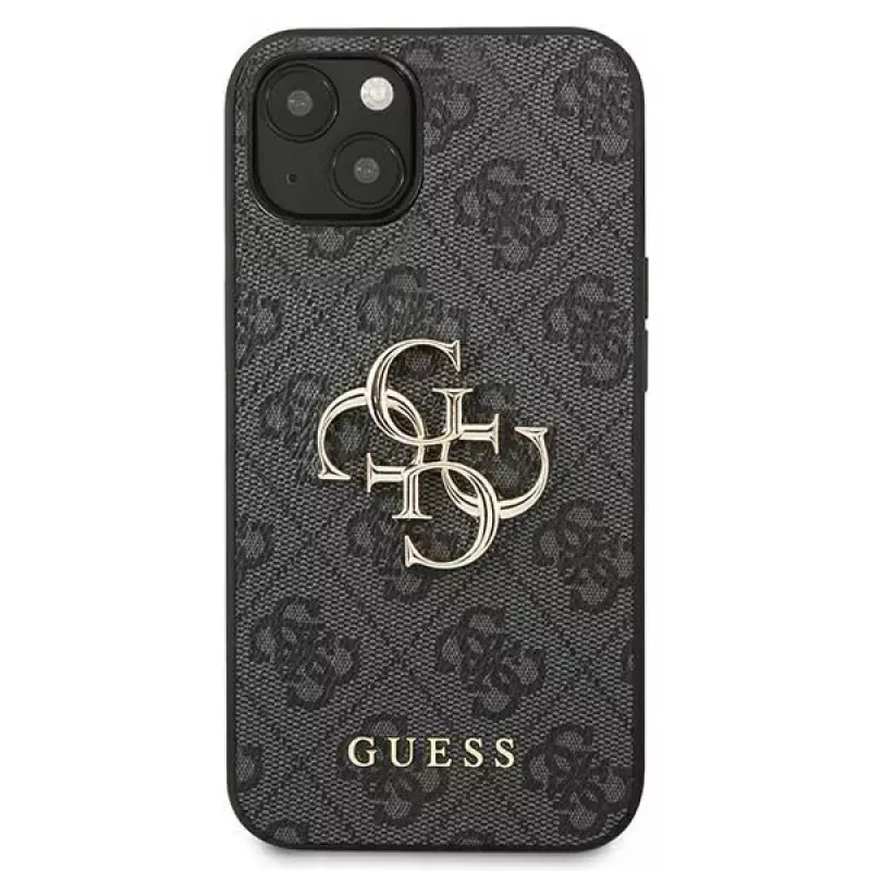 Guess GUHCP13M4GMGGR funda rígida trasera iPhone 13 / 14 / 15 6.1 gris