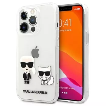 Karl Lagerfeld funda iPhone 13 Pro Choupette transparente