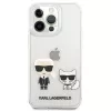 Karl Lagerfeld funda iPhone 13 Pro Choupette transparente
