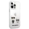 Karl Lagerfeld funda iPhone 13 Pro Choupette transparente