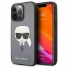 Karl Lagerfeld funda Apple iPhone 13 Pro Saffiano Karl Head plateada