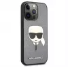 Karl Lagerfeld funda Apple iPhone 13 Pro Saffiano Karl Head plateada