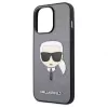 Karl Lagerfeld funda Apple iPhone 13 Pro Saffiano Karl Head plateada