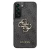 Guess GUHCS22S4GMGGR S901 funda rígida para Samsung Galaxy S22, gris, 4G Big Metal Logo