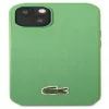 Lacoste funda trasera Apple iPhone 14 Iconic Petit Pique Logo verde