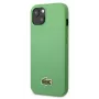Lacoste funda trasera Apple iPhone 14 Iconic Petit Pique Logo verde