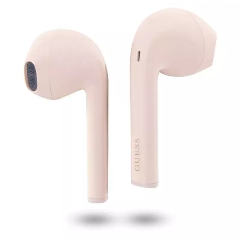Guess GUTWST26PSP Auriculares in-ear True Wireless Stereo Bluetooth 5.0 con estuche de carga - Rosa
