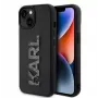 Karl Lagerfeld Apple iPhone 15 HC 3D LOGO GLITTER Negro