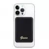 Guess Power Bank 5000mAh 15W MagSafe y carga normal con Metal Script Logo Negro