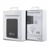 Guess Power Bank 5000mAh 15W MagSafe y carga normal con Metal Script Logo Negro