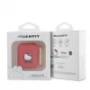 Hello Kitty funda para Apple AirPods 1/2 de silicona 3D Kitty Head rojo
