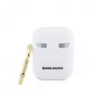 Hello Kitty HKA23DKHSH Funda de silicona 3D Kitty Head para Apple AirPods 1/2 - Blanco