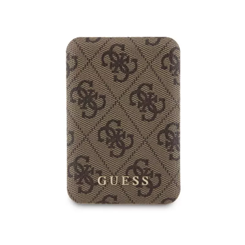 Guess Power Bank MagSafe 5000mAh 4G PU Marrón