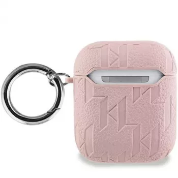 Karl Lagerfeld Funda trasera Ikonik Saffiano para Apple iPhone 14 Pro Max - Rosa