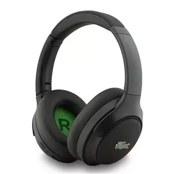Lacoste Auriculares inalámbricos ANC/ENC Petit Pique Negros