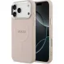 Guess Funda de silicona con MagSafe Classic Logo para Apple iPhone 17 Pro Max, rosa