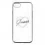 Guess Funda TPU Heart para Apple iPhone 7 / 8, plateada