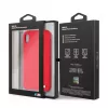 BMW Funda rígida de silicona para Apple iPhone XR, roja