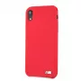 BMW Funda rígida de silicona para Apple iPhone XR, roja