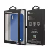 BMW Funda rígida de silicona para Apple iPhone XR, azul marino