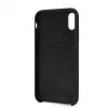 BMW Funda rígida de silicona para Apple iPhone XR, negra M Collection