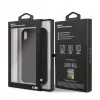 BMW Funda rígida de silicona para Apple iPhone XR, negra M Collection