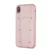 Guess Funda rígida Kaia para iPhone XR - oro rosa