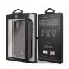 Mercedes-Benz Funda rígida de fibra de carbono real para Apple iPhone XR, negra