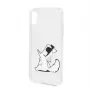 Karl Lagerfeld Funda Fun No Rope para Samsung Galaxy S10e, transparente