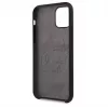 Karl Lagerfeld Funda de silicona Iconic para Apple iPhone 11 Pro, negra