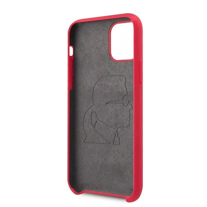 Karl Lagerfeld Funda Iconic Body para Apple iPhone 11 Pro - roja