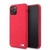 BMW Funda rígida de silicona para Apple iPhone 11 Pro roja