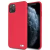 BMW Funda rígida de silicona para Apple iPhone 11 Pro Max roja