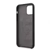 Karl Lagerfeld Apple iPhone 11 Pro funda trasera de silicona Ikonik White Outline negra