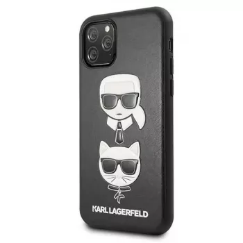 Karl Lagerfeld Apple iPhone 11 Pro funda Karl Lagerfeld and Choupette negra