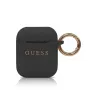 Guess Funda de silicona para AirPods 1/2 negra