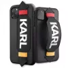 Karl Lagerfeld Funda con correa para Apple iPhone 11 negra