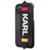 Karl Lagerfeld Funda con correa para Apple iPhone 11 negra