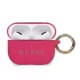 Guess Funda de silicona para AirPods Pro fucsia